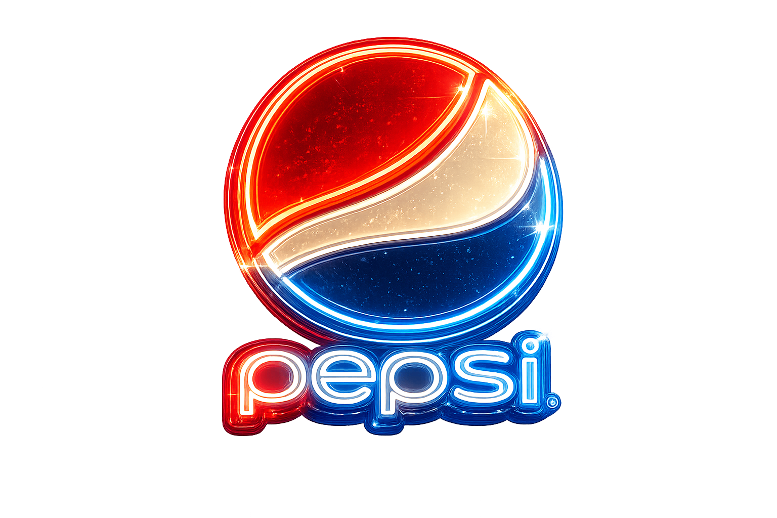Voorbeeld van een logo uitgevoerd als LED neon lichtobject