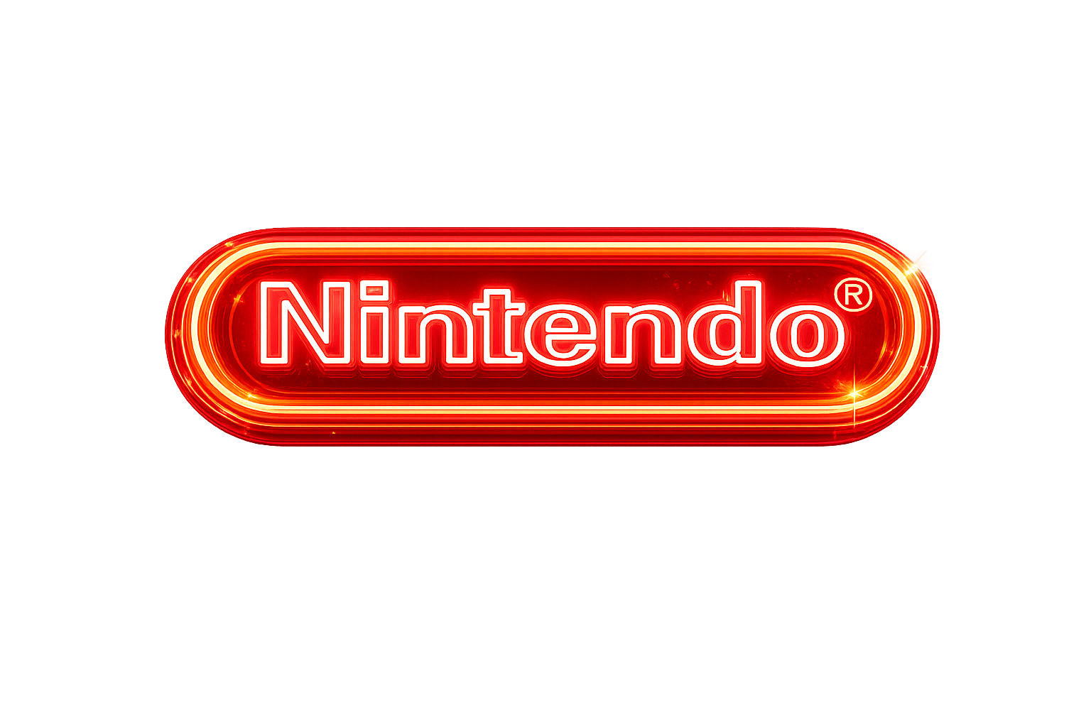 Voorbeeld van een logo uitgevoerd als LED neon lichtobject