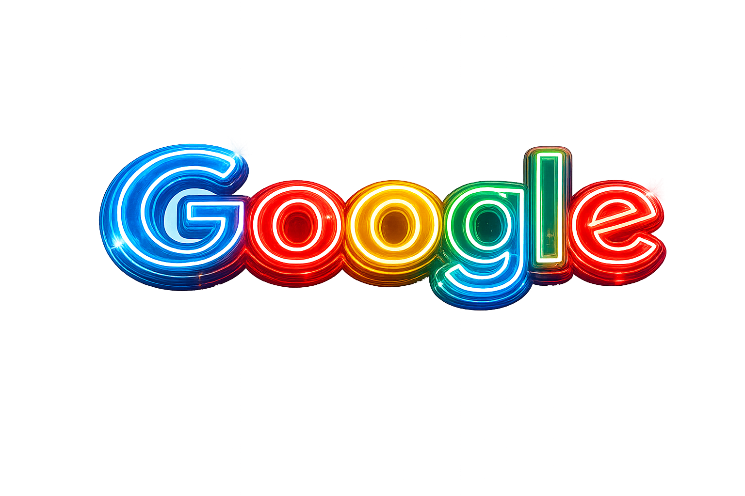 Voorbeeld van een logo uitgevoerd als LED neon lichtobject